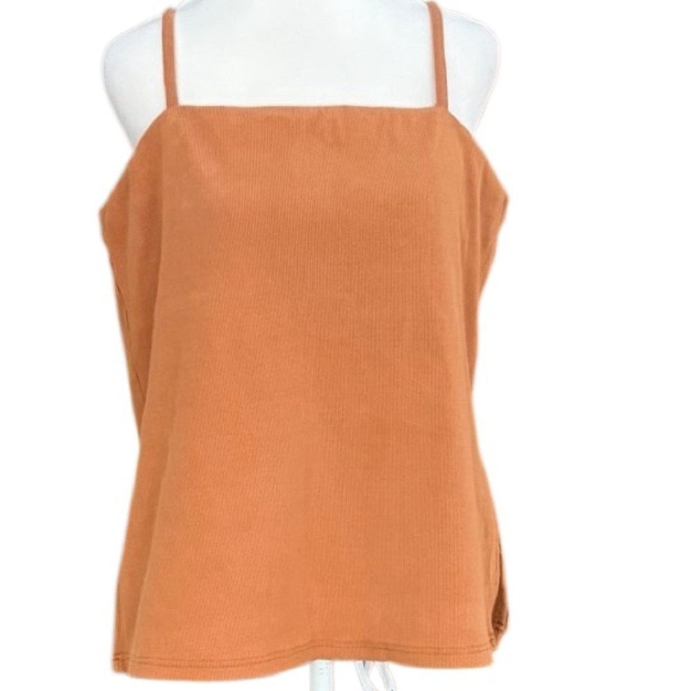 Anthropologie Current Air Terracotta Camisole Top size XL.